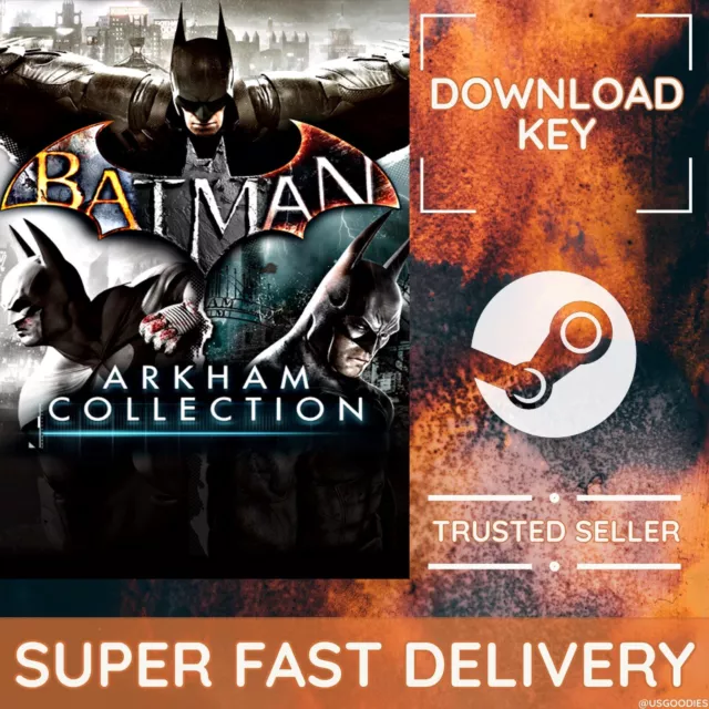 Batman: Arkham Collection - [2018] PC STEAM KEY 🚀 SAME DAY DISPATCH