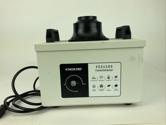 KNOKOO Laser Solder Fume Extractor 100W Missing Hose And Filters