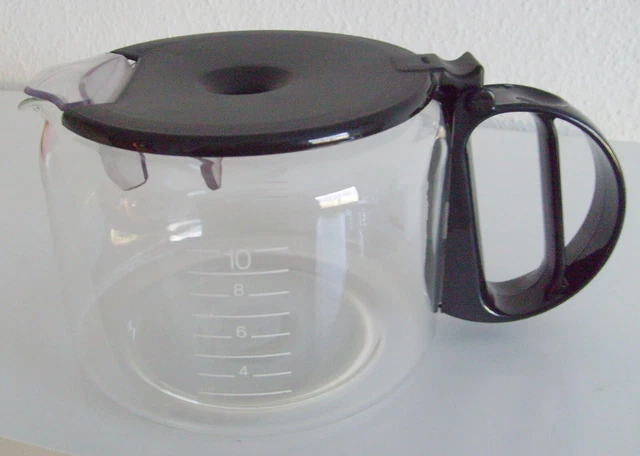 Braun Kaffeekanne Kf47/1 Typ4069 Glaskanne 10 Ts Griff+Deckel Kunststoff Schwarz