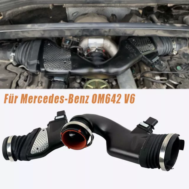 Tubo de aspiración canal de aire puro medidor de masa de aire para Mercedes-Benz CLK CLS GLK V6 OM642