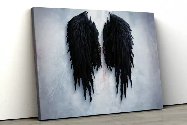 Banksy Fallen Angel Broken Wing UV Direct Aluminum Print Australian Made Quality