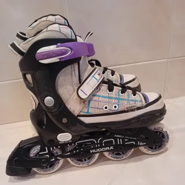 inline skates Hudora Mädchen Lila Gr. 32- 35