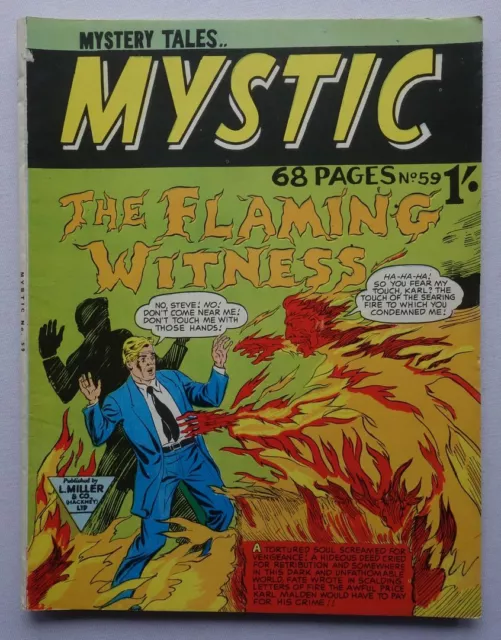 Mystic comic #59 (1965) L Miller VG/FN