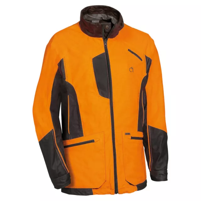 VESTE JANUS REVERSIBLE Club Interchasse CHASSE OUTDOOR  CAMOUFLAGE TRAQUE FLUO