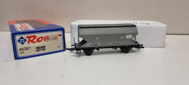 Roco 67001 HO - set de 2 wagons trémie fermé Tal 963 Roco 67001 HO - set de 2 wagons trémie fermé Tal 963