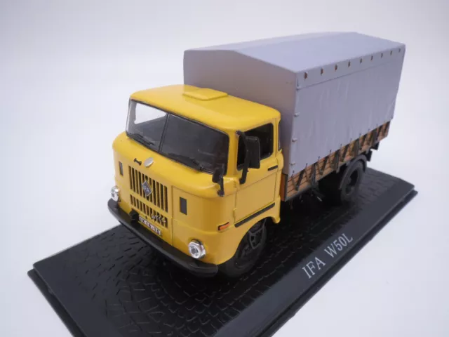 Atlas Verlag  IFA  W50L  (gelb/grau)  1:43 OVP !