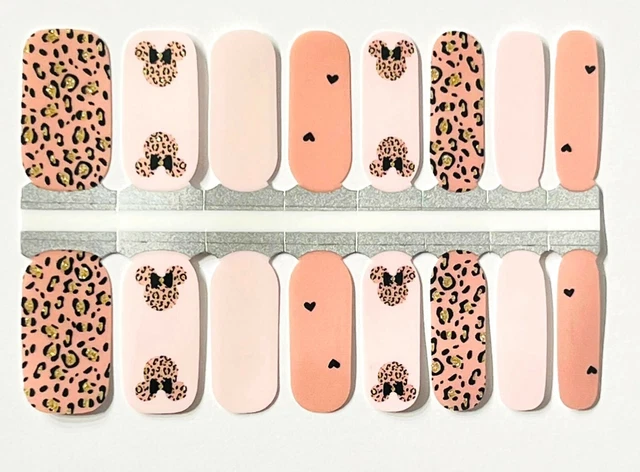 Minnie Mouse Mickey Disney Nail Polish Strips / Nail Wraps / Nail Stickers