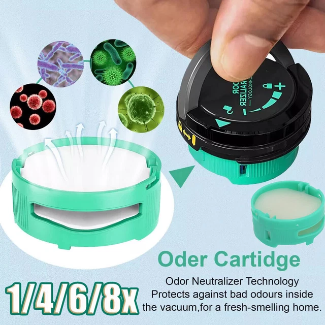 thumbnail image 2 of 8 Pack Odor Neutralizer Technology Replacement Cartridges Compatible With Shark 2 of 10