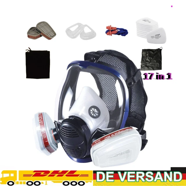 Filtri Maschera AirGearPro C-500 - Classe P2, Per Verniciatura, Levigatura, 6 Pezzi - Foto 13