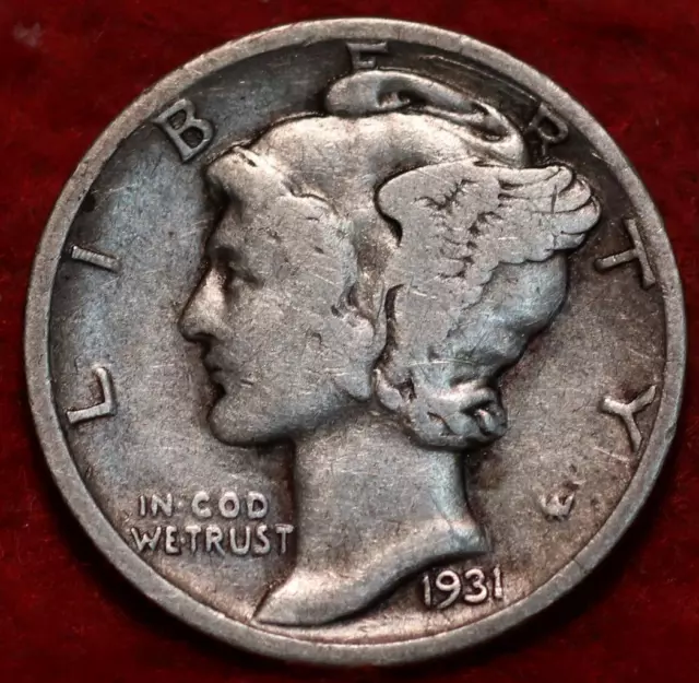 1931-D Denver Mint Silver Mercury Dime