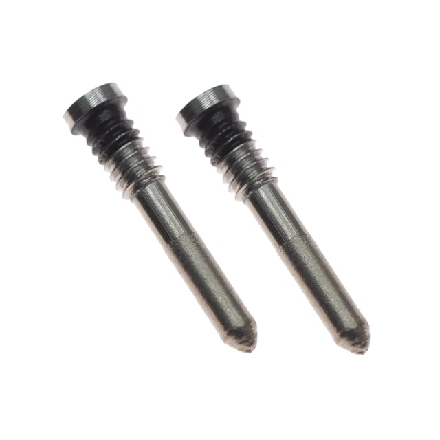 2 x iPhone X XS MAX XR 11 12 Pentalobe LCD Schrauben Screws Silber