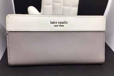 Kate Spade New York Staci Saffiano Leather Slim Bifold Wallet Color Block
