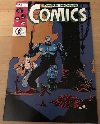 Dark Horse Comics #2; Mignola Cover; Robocop, Renegade, Time Cop, Predator; VF