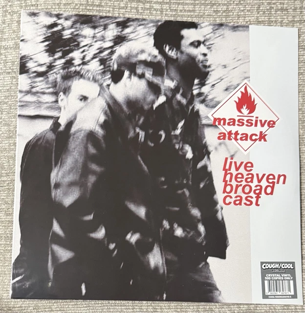 MASSIVE ATTACK LIVE Heaven Stockholm 1998 LP CLEAR Vinyl NEW