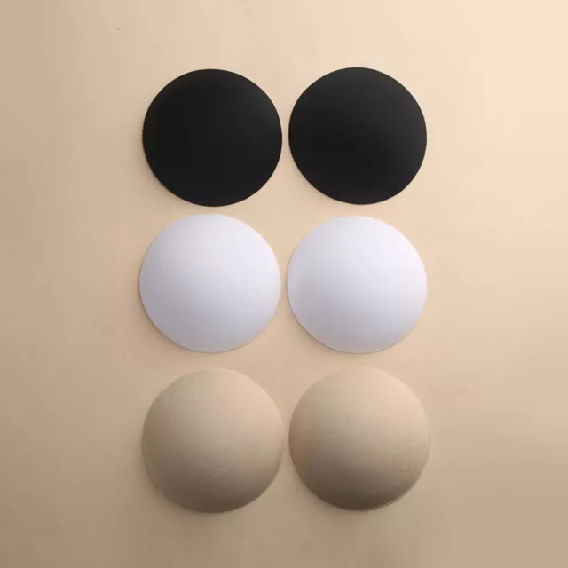 Round Sponge Soft Removable Breast Insert Bra Pads Push Up Breast Chest Pads