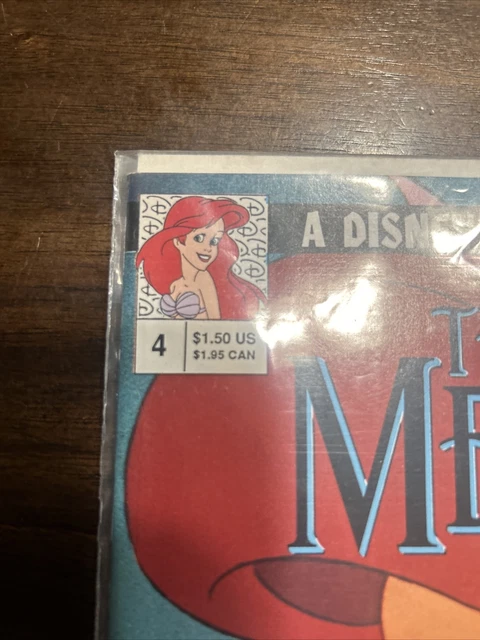 DISNEYS THE LITTLE Mermaid 4 Comic Variant 1992 20 88 PicClick CA disneys-the-little-mermaid-4-comic-variant-1992-20-88-picclick-ca