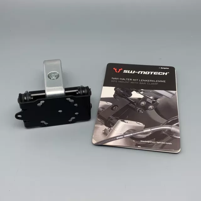 Sw-Motech Navi Halter Mit Lenkerklemme Für 28 Mm Lenker Vibrationsgedämpft