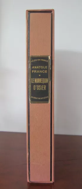 A. France - LE MANNEQUIN D'OSIER - 1947  Illust. Edy Legrand Numéroté avec suite