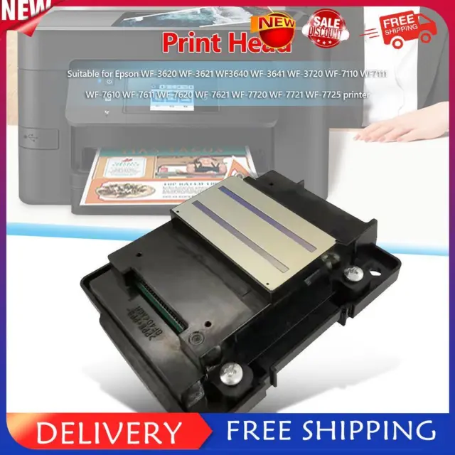 Piezas de repuesto de impresora de cabezal de impresión a todo color para Epson WF-3620 WF-3640 WF-3720