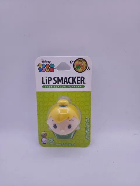 Disney Tsum Tsum Lip Smackers New & Sealed Tinkerbell Pixie Peach Pie Flavor NEW