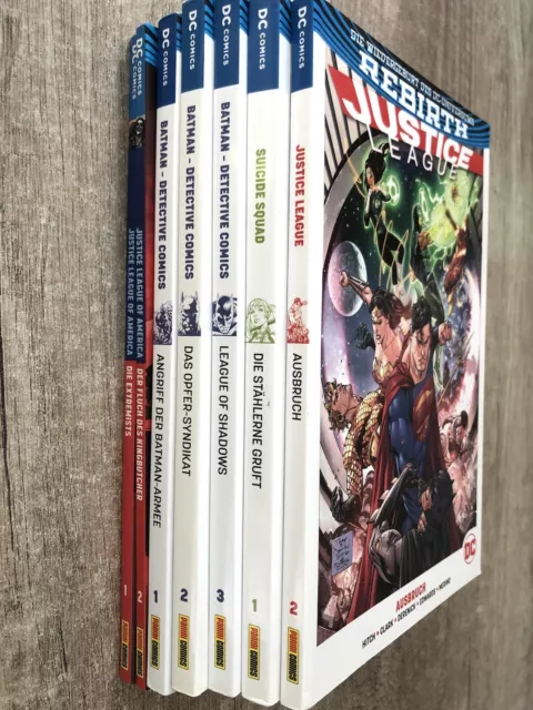 Sammlung Rebirth  DC Comics  7 Stück Konvolut