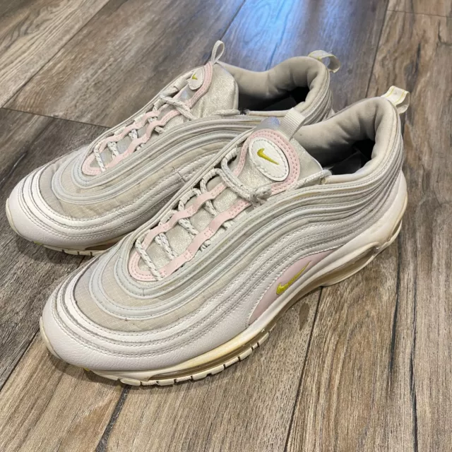 WMNS NIKE AIR Max 97 SE UK 6 5 EUR 40 5 blanc pastel rose jaune
