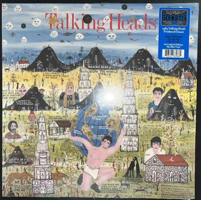 Talking Heads Little Creatures Blue Vinyl Lp Limited Edition Sealed Mint