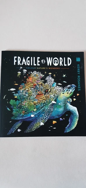 Malbuch Ausmalbuch Erwachsene Fragile World Kerby Rosanes TOP
