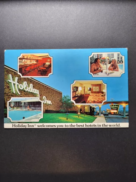 Postcard Holiday Inn Welcomes You To the Best Hotels In The World Advertisement