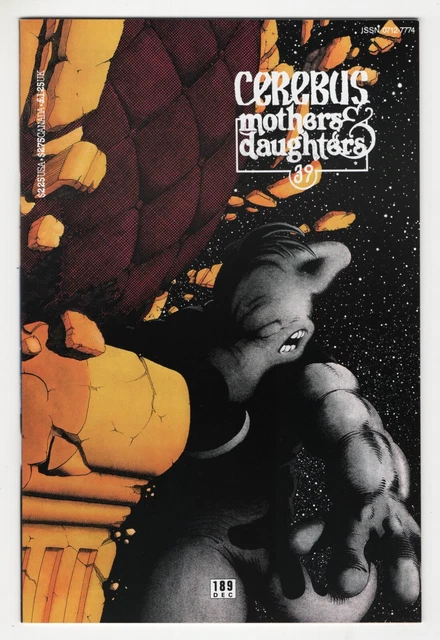 CEREBUS  #189   DAVE SIM   (AARDVARK-VANAHEIM)  VF  or  BETTER!!