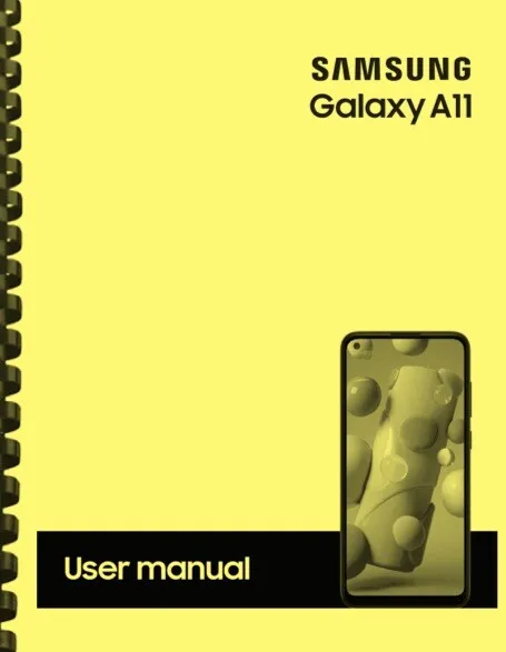 Samsung Galaxy A11 A115A A115AP AT&T OWNER'S USER MANUAL