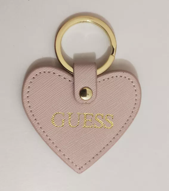 Saldi Guess Portachiavi Logo Cuore Nuovo