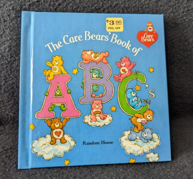 Vintage 1983 The Care Bears Book of ABC’s Hardcover Mini Book