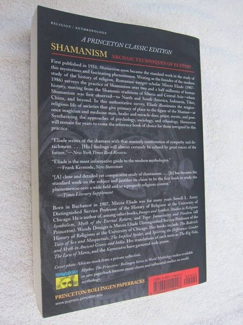SHAMANISM ARCHAIC TECHNIQUES of Ecstasy by Mircea Eliade (P/Bk) 19.50