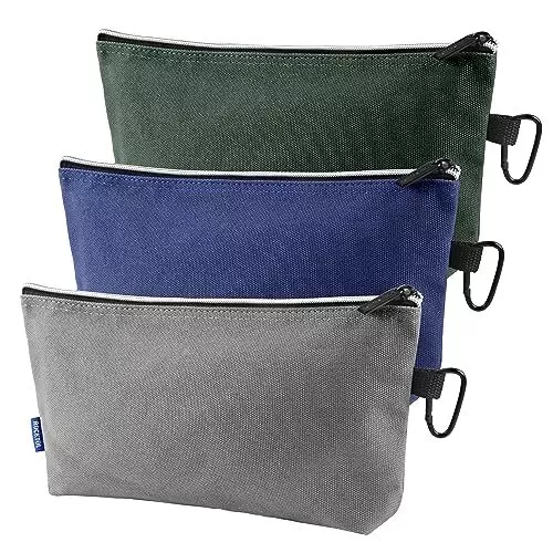 TOOL BAGS, CANVAS Zipper Bags Small Tool Bags Tool Pouch Organizer Bags ...