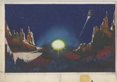 05 DI GENNARO ALDO illustrazione   originale figurine Corriere dei Piccoli 1969 