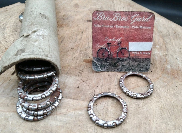 Jeu direction vélo ancien 1910 Headset Old Bike Peugeot