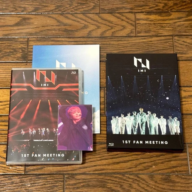 INI 1ST FAN MEETING Blu-ray Kyosuke Fujimaki with trading card