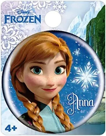 *NEW* Frozen: Anna Single Button Pin by Monogram