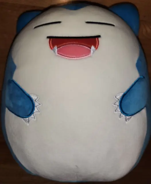 Pokemon Snorlax Squishmallow 10" Plush BRAND NEW KellyToy Pokémon 10 inch