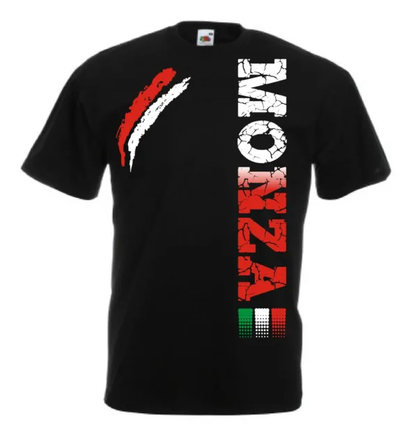 t-shirt MONZA Maglietta Ultras Tifosi citta italiane Anche per Bambini