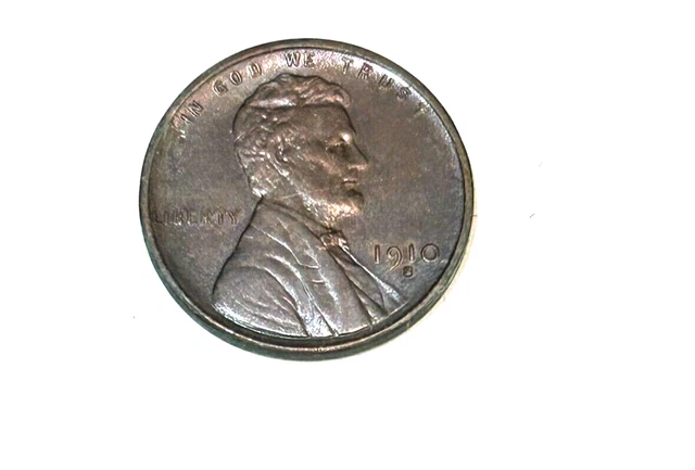 1910-S San Francisco Mint Copper Lincoln Wheat Cent GEM GEM BU