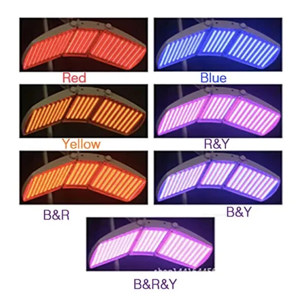 Bio Light Dispositivo de Luz PDT Terapia LED para Blanqueamiento de la Piel Eliminar Arrugas Facial