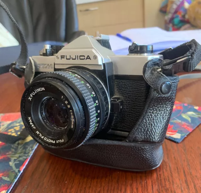 Fujica ST X1 - vintage 35mm SLR film camera