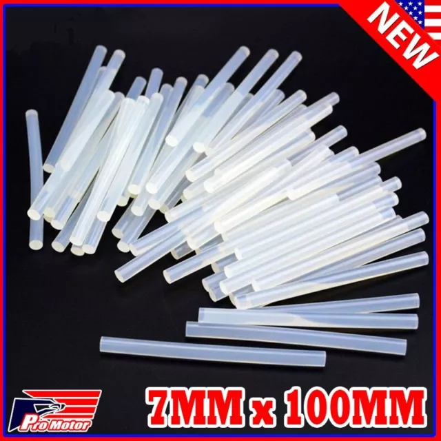 Bulk Lot 7MM Hot Melt Glue Gun Stick Adhesive Clear White DIY Art Craft Repair