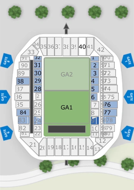 Foo Fighters Tickets Wed Dec 6 Melbourne GA1 Front Of Stage
