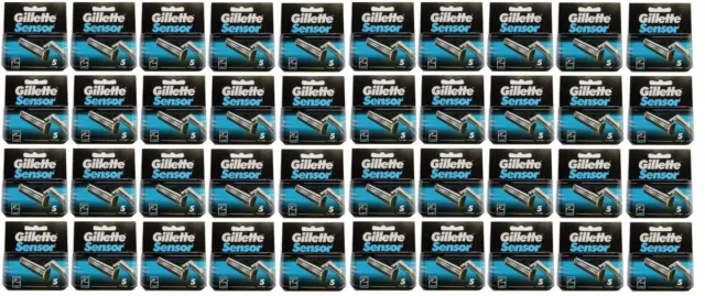 Hojas de afeitar con sensor Gillette para hombre - 200 cartuchos nuevas en caja