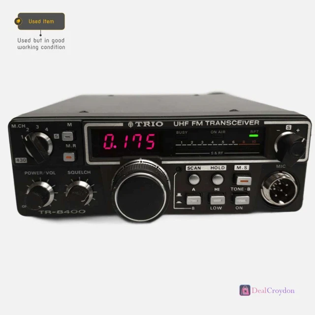 トリオ 430HZ FMトランシーバー TR－8400