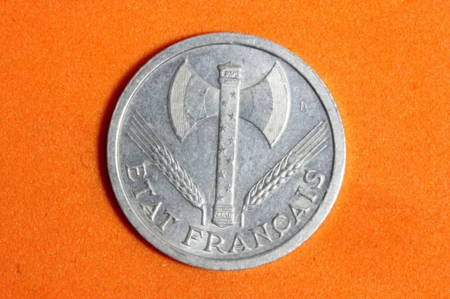 1943 France 2 Francs Aluminum-Magnesium Coin #M17603