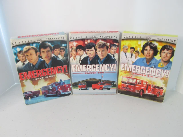 Emergency! Seasons 1, 2, & 6 DVD Set